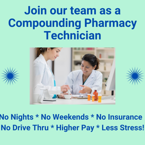 Copy of Join our team as a Compounding Pharmacy Technician